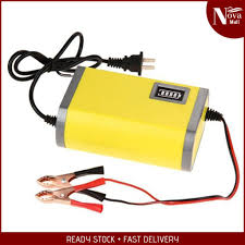 Jangka hayat bateri 12 volt kereta berbeza dari pengeluar ke pengeluar, cara anda menggunakannya, prosedur pengisian, pelepasan, dan banyak lagi faktor. 12v 2a Car Motorcycle Battery Charger Emergency Powerbank Bateri Kereta Motor Motosikal Shopee Malaysia