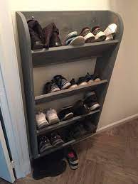 You can choose from brands, such as delite kom, house of quirk, clever metal, and so on. Wall Hung Shoe Rack Hanging Shoe Rack Diy Shoe Rack Diy Shoe Rack Ideas
