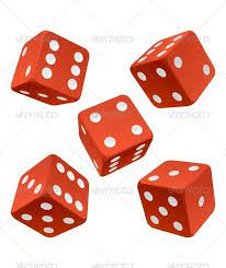 Red Dice Set Vector Icon Vector Icons Black Background Images Diamond Vector
