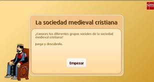 Resultado de imagen de sociedad medieval para niños
