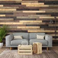 Estream digital in carrollton, tx asked that we create an accent wall for their new office. Ufp Edge Distressed 10 3 Sq Ft Accent Wood Wall Plank Kit In The Wall Plank Kits Department At Lowes Com