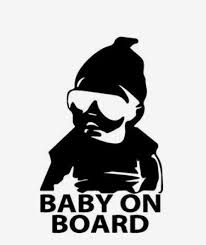 Download Baby On Board Carlos From The Hangover Vinyl Decal Sticker Car Decal Car Accessory Sunglasses Baby Funny C Custom Vinyl Stickers Vinyl Decals Funny Decals