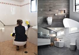 This will give you more width when showering and get rid of any protruding corners elsewhere in the room. How To Make Your New Bathroom Easy To Clean By Design 5 Tips Ats Tiles Bathrooms