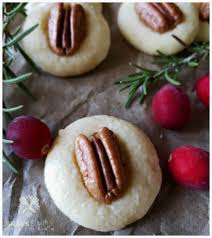 For the butter pecan cookies: Shortbread Cookies With Pecans Julias Simply Southern