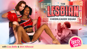 tgirls.porn: The Lesbian Cheerleader Squad