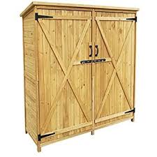 Vanvilla Gerateschuppen Holz Flachdach Gross Naturfarben Geratehaus Gartenschrank Amazon De Garten In 2020 Gartenschrank Gerateschuppen Holz Gerateschuppen