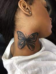 Twitter Meanbitchjordy Fur Weitere Pins Wie Dieses Folge Mir Alisenial Ameanbitchjordy Girl Neck Tattoos Neck Tattoos Women Butterfly Neck Tattoo