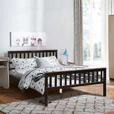 891 results bed frame material: Wood Bed Frame Wood Slats Support Platform Full Size Beds Bed Frames Beds Accessories Costway
