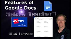 Google docs is more than a novelty web app. Avery Label Merge To Make Business Cards Labels Etc Within Google Docs Add Ons Youtube
