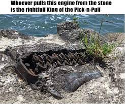Stone, we'll give you a bit of a rundown: Fe Set In Stone The Ford Barn