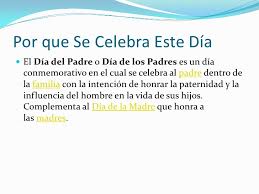 Pero ¿sabías que también hay un día internacional del hombre que se celebra los 19 de noviembre? Trabajo Informatica Dia Dia Del Padre