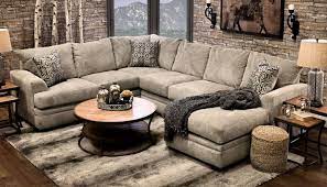 Jillian Platinum Sectional Living Room Furniture Classic Modern House