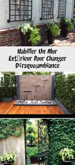 Habiller Un Mur Exterieur Pour Changer D Ambiance Decoration In 2020 Outdoor Structures Outdoor Structures