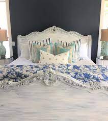 White master bedroom sets cottage / coastal decor. Home Tour Coastal Farmhouse Master Bedroom Thetarnishedjewelblog