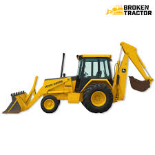John Deere 410C Backhoe Loader