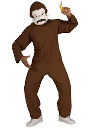 All'ingrosso costume da scimmia adulto. Ø§Ù†Ø§ Ø£Ø´ØªÙƒÙ‰ Ø¹Ø§Ø±Ø¶ Ø§Ù„Ø¨Ø¹Ø«Ø© Vestito Carnevale George Scimmia Ballermann 6 Org