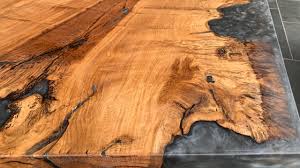 5 out of 5 stars. Oak Table Reversible Grey Epoxy Resin Youtube