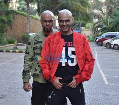 Both arrived at the ncb office to mark their attendance. Photos Raghu Ram And Rajiv Lakshman Promote Skulls Roses 2 Raghu Ram Rajiv Lakshman Images Bollywood Hungama