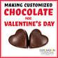 Making Customized Chocolate for Valentine's Day event in Westminster, MD