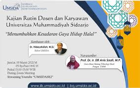 Sarana utama untuk kegiatan perkuliahan adalah ruang kelas. Umsida Galakan Penumbuhan Kesadaran Gaya Hidup Halal Lewat Kajian Rutin Dosen Karyawan Universitas Muhammadiyah Sidoarjo