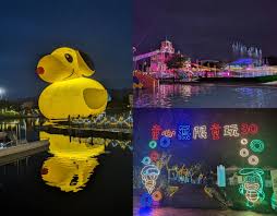 星光票夜遊童玩節，繽紛燈飾、水舞燈光秀、史努比鴨