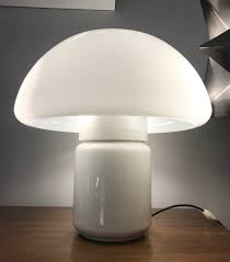 On Instagram Sold Vendu The Mushroom Table Lamp Designed By Elio Martinelli For Martinelli Luce 1970 In 2020 Table Lamp Design Lamp Design Lamp