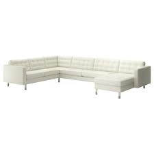 Ikea Us Furniture And Home Furnishings In 2020 Landskrona Modern Leather Sofa Leather Corner Sofa