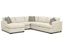 You can place the ottoman on eithe. Bentley Stationary Sectional Made To Order Sofas And Sectionals
