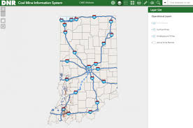Interactive Map Of Coal Mines In Indiana American Geosciences Institute