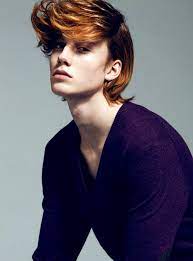 Red Hot Ginger Ginger Hair Men Red Hair Green Eyes Trans Boy Haircut