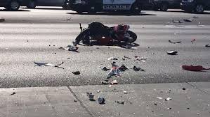 Motorcycle crash