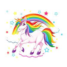 New users enjoy 60% off. Cartoon Diy Super Cute Rainbow Unicorn Wall Sticker For Kids Room Decor Furniture Wardrobe Bedroom Living Room Decal Wall Stickers Aliexpress
