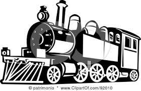 Polar Express Train Clipart Train Illustration Vintage Train