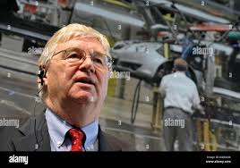 Nick Reilly, President of General Motors Europe, speaks during a press  conference at the Opel plant in Eisenach, Germany, 23 September 2010. Opel  will construct its compact vehicle 'Junior' in Eisenach starting