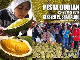 Pesta durian shah alam 2017. Myjoe Store On Twitter Pesta Durian Seksyen 19 Shah Alam 23 25 May 2017 12pm 12am