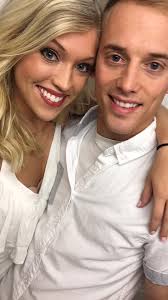 Engagement ring with pink gemstone, December wedding