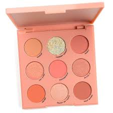 Colourpop Baby Got Peach Eyeshadow Palette Review Swatches Peach Eyeshadow Colourpop Colourpop Eyeshadow Palette