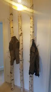 Garderobe Birkenstamm Homemade Birkenstamm Garderobe Modern Birkenstamm Deko