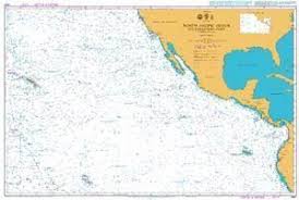 British Admiralty Nautical Chart 4051 North Pacific Ocean