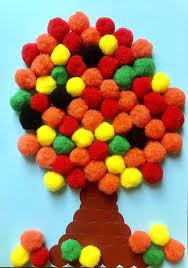 Publié par cathie dans bricolages d'automne le 14/09/2018 à 10:00. Bricolage Facile Pour L Automne Un Arbre En Pompons Bricolages D Automne Magommette
