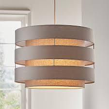 Harlow Grey Drum Pendant Light Reviews Crate And Barrel Drum Pendant Lighting Pendant Light Drum Pendant