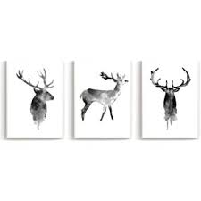 Wandposter Poster Wandbild Schwarz Weiss Kunstdruck Fur Wohnzimmer Schlafzimmer Arbeitszimmer Wanddeko A4 3er Aquarellanleitungen Poster Leinwand Kunstdruck