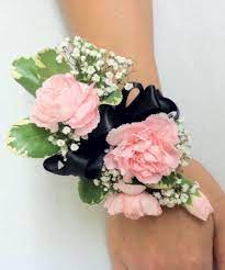 3 Mini Carnation Wrist Corsage Mini Carnations Wrist Corsage Carnation Wedding