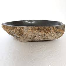 rustotica river rock sink stone