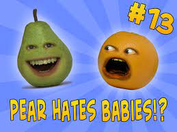 Annoying orange x pear