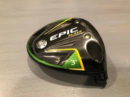 Callaway Epic Flash 3 Fairway Wood Head Only Golf Callaway Epic Golf Club Covers Golf Head Covers
