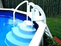 Before & after s of swimming pool construction. Top 12 Above Ground Pool Steps Review 2021