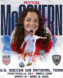 Congratulations to VDA alum and current Florida St star Peyton McGovern