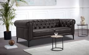 Couch chesterfield leder silber ~ lyre chesterfield two cushion sofa anthropologie. Premium Collection By Home Affaire Chesterfield Sofa Tobol Im Modernen Chesterfield Design Online Kaufen Otto