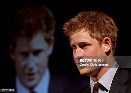 Prince Harry presents the youth award to Ben Coombes and Nathan Bull...  News Photo